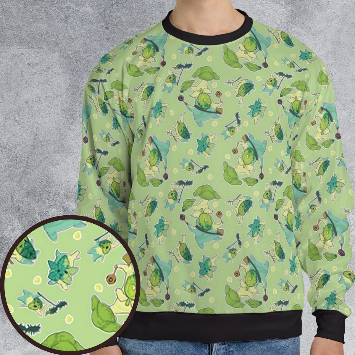 Find The Korok The Legend of Zelda All-over Print Sweatshirt