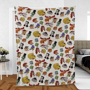 Memory of Jay Ward Fleece Blanket