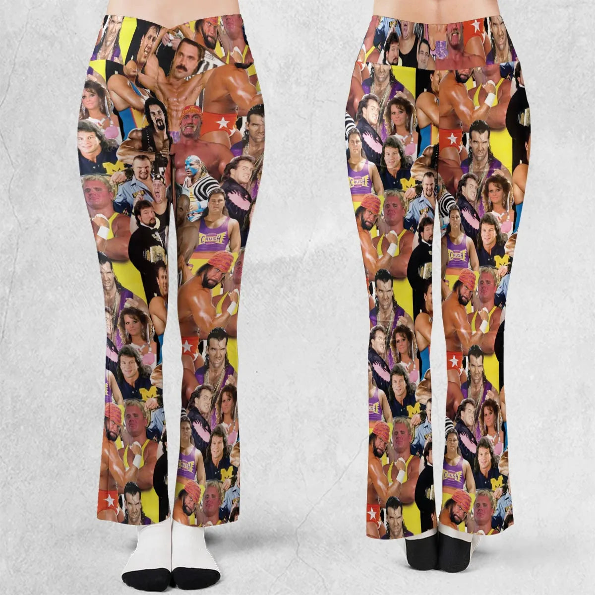 Early 90s Great Era Of WWF Flare Leggings
