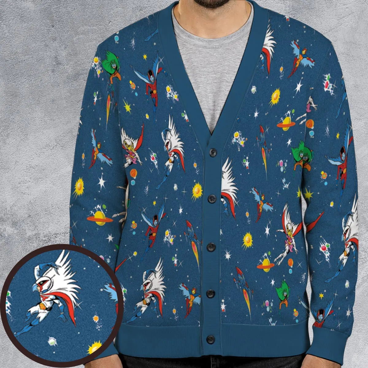 Battle of the Planets Cardigan