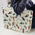 Clue Board Game Characters Large Tote Bag