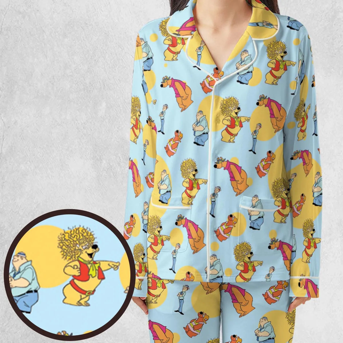 Help!... It's the Hair Bear Bunch! Pajamas Set