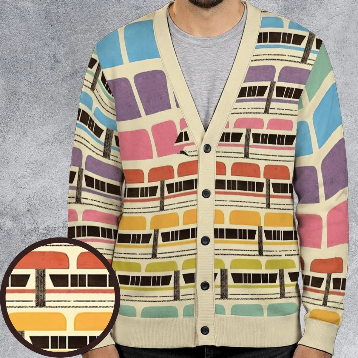 Trail Rainbow Cardigan