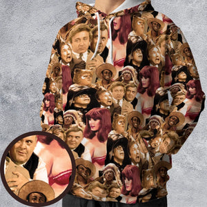 Mel Brook's movies collage All-over Print Hoodie