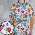 Jaq, Gus, & Sewing Friends AOP Men/Women Polo Shirt