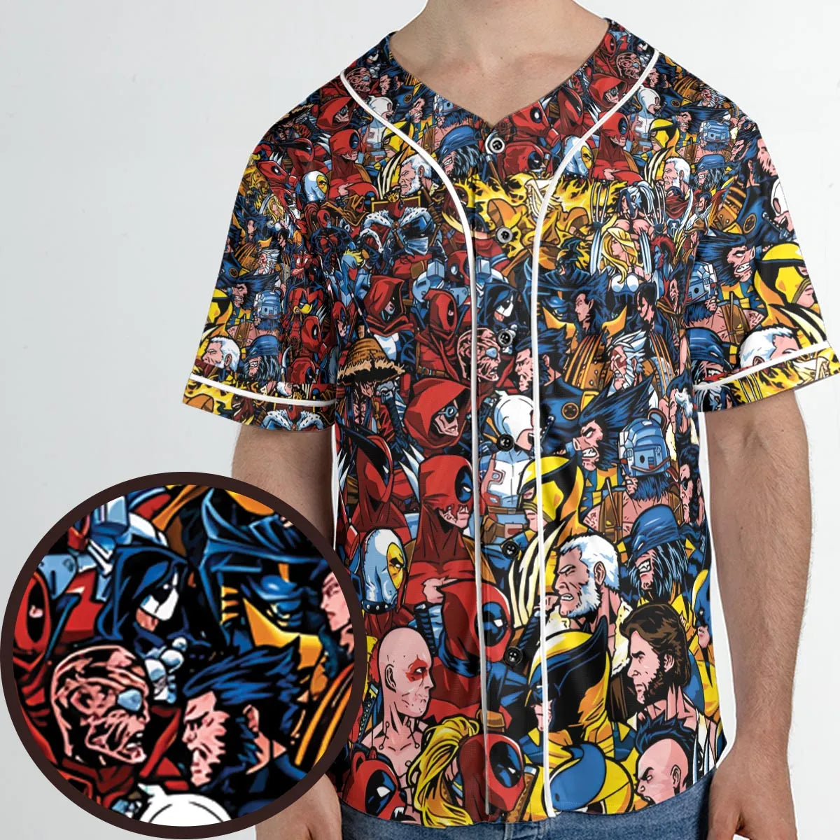 70 Variants and Bloodlines Unisex Baseball Jersey