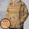 Link's Journey Tapestry The Legend Of Zelda All-over Print Hoodie