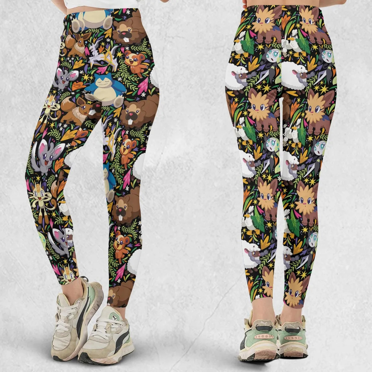 Exotic Tropical Pokemon Legging