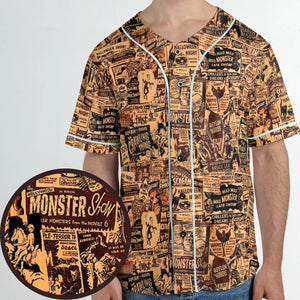 The Monster Show Mashup Unisex Baseball Jersey
