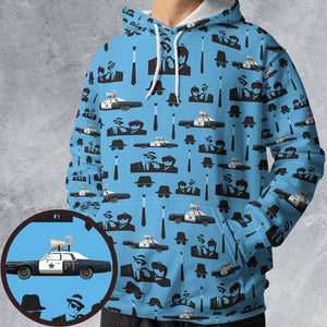 All-over Print Hoodie - A34LQKX1 -  - 1