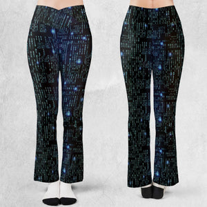 Binary Vibes Flare Leggings