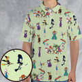 Witches Cartoon Characters AOP Men/Women Polo Shirt