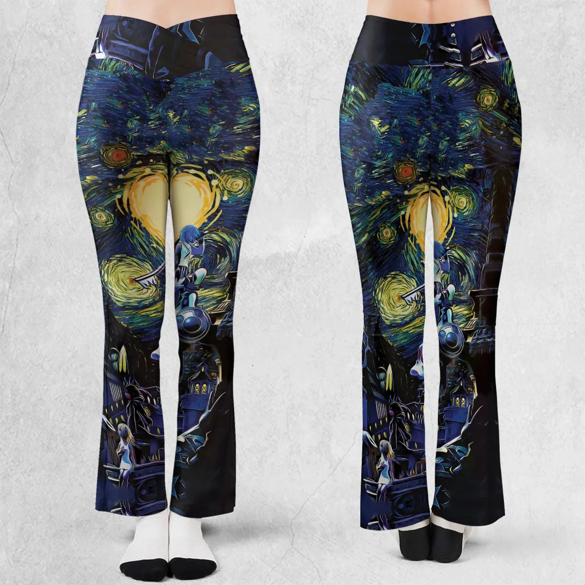 Kingdom Hearts Starry Night Flare Leggings