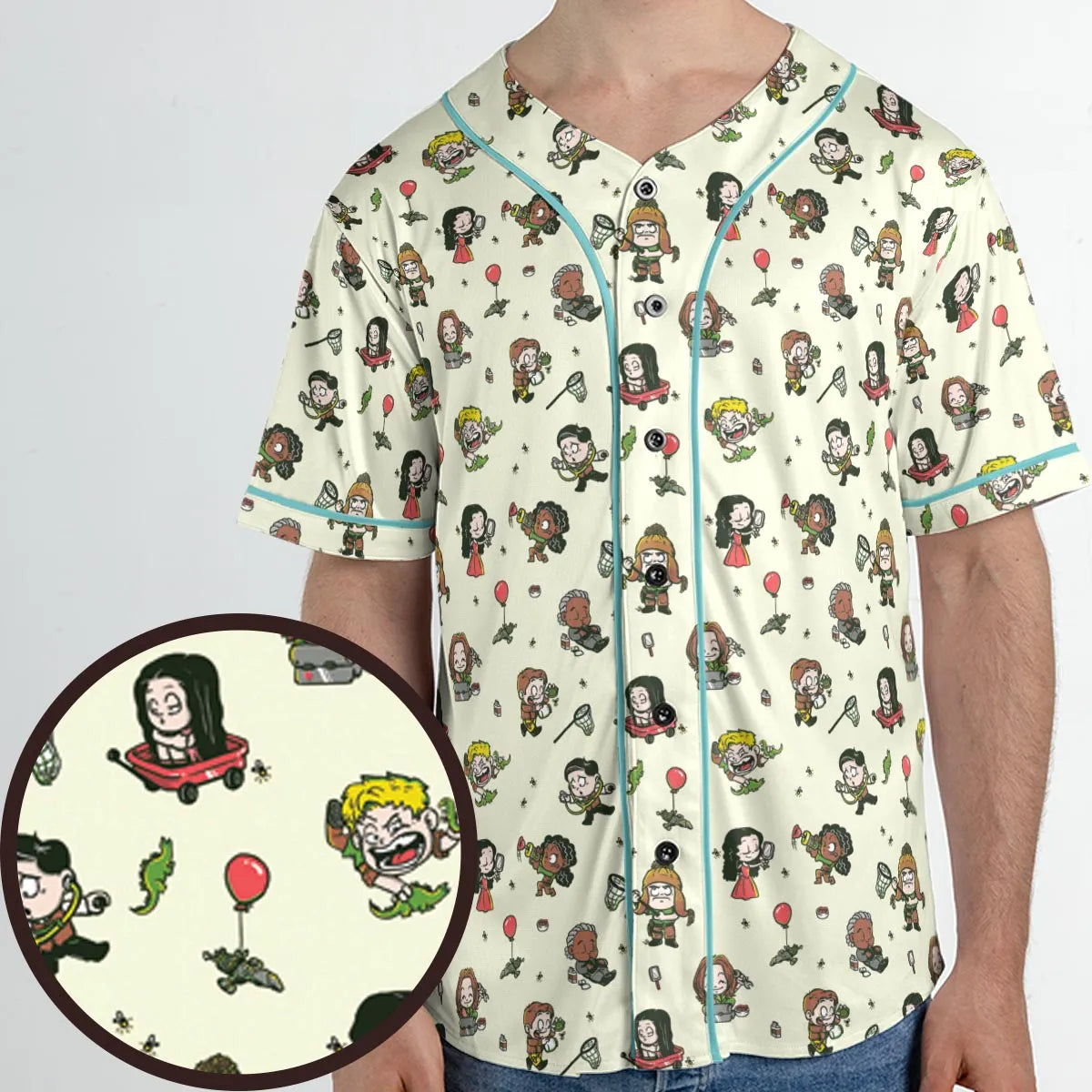 Firefly Characters Unisex Baseball Jersey