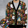 Exotic Tropical Pokemon Cardigan