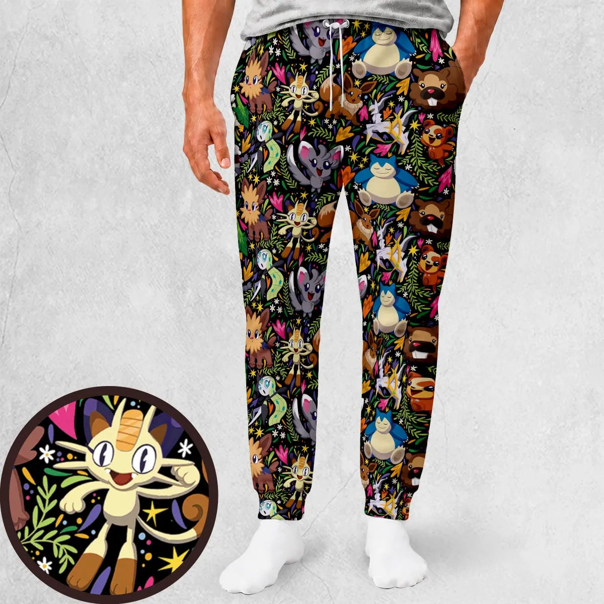 Exotic Tropical Pokemon Sweatpants