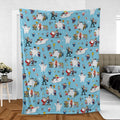 Cast Frosty The Snowman Fleece Blanket