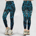 Blue Key Heart Kingdom Hearts Legging