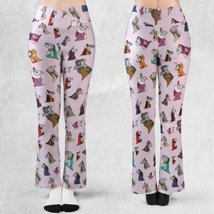 Cute Skeksis The Dark Crystal Flare Leggings