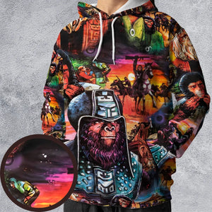Planet of the Apes All-over Print Hoodie
