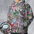 All-over Print Hoodie - 6YV2Z6NP -  - 1