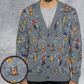 Super Mario Nintendo Video Game Cardigan