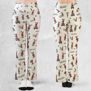 Avoid The Noid Yo Noid Flare Leggings
