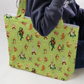 Irish Movie Darby O'Gill Characters Large Tote Bag