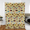 Bimbo Cheetos Cereal Mascot Fleece Blanket
