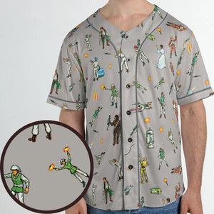 Escape from the Death Star Star Wars Unisex Baseball Jersey