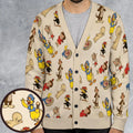 Harvey TV Stars Cartoon Characters Cardigan
