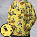 Moose And Squirrel The Adventures of Rocky and Bullwinkle All-over Print Hoodie