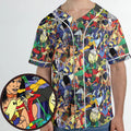 Super TV Heroes HB Unisex Baseball Jersey
