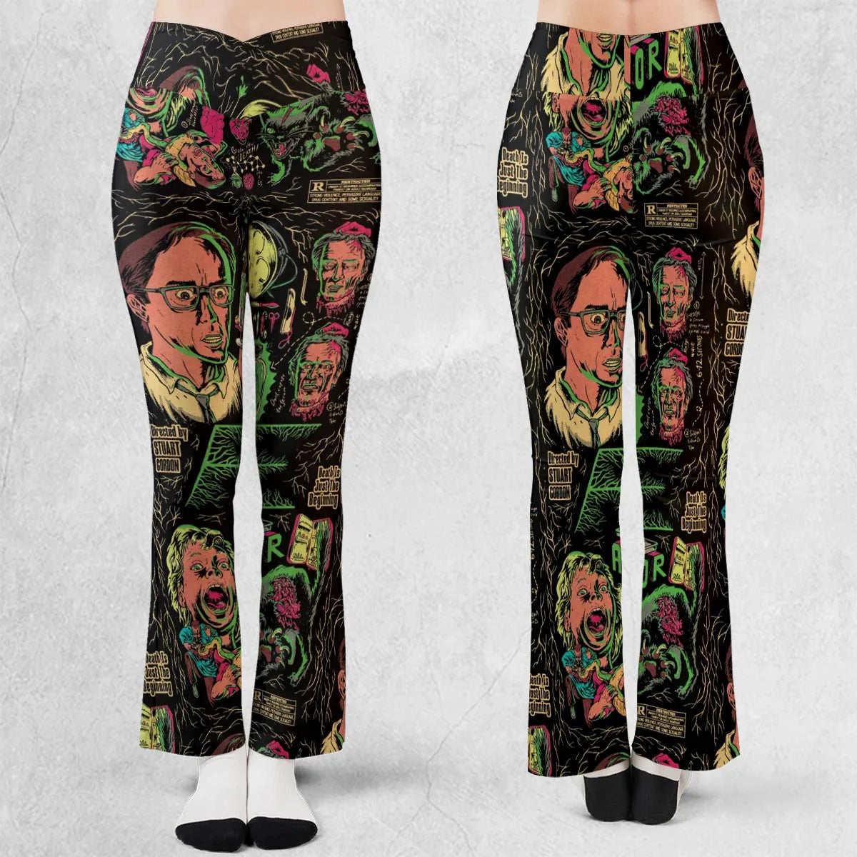 Herbert West–Reanimator Flare Leggings