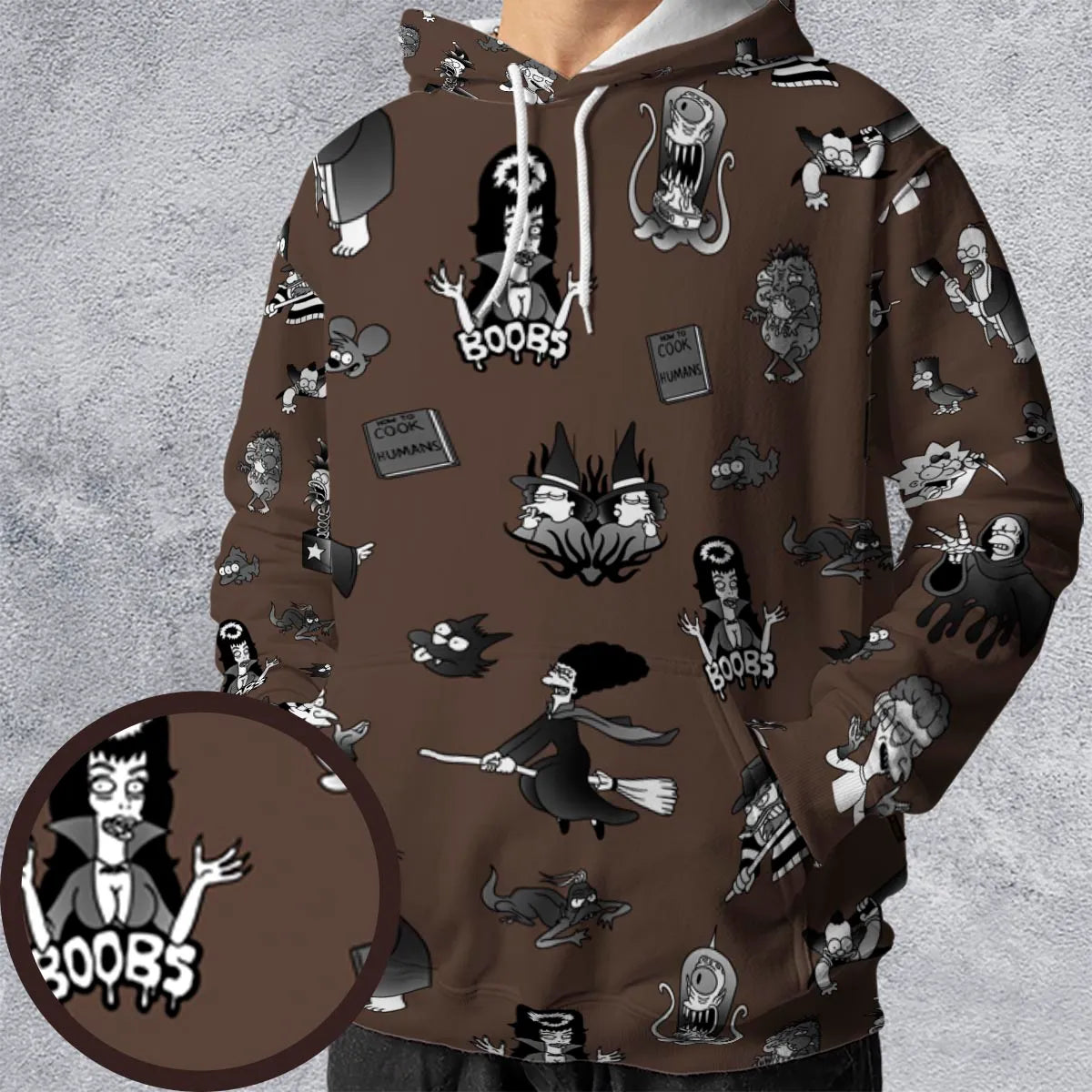 Treehouse of Horror The Simpsons All-over Print Hoodie