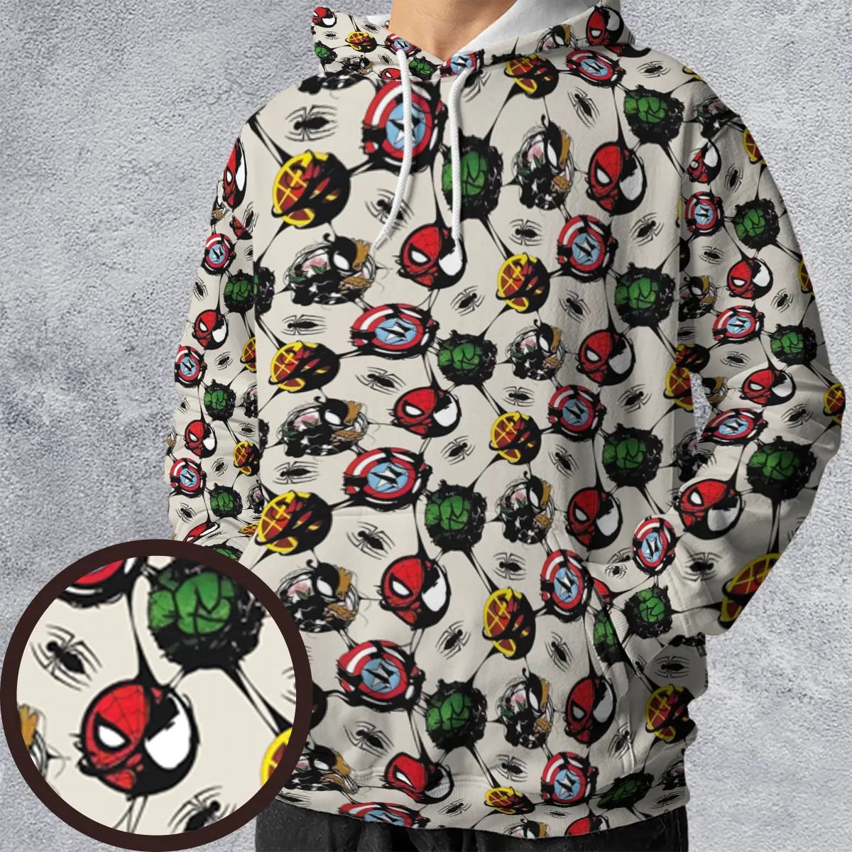 Teenage Mutant Ninja Turtles Pattern All-over Print Hoodie