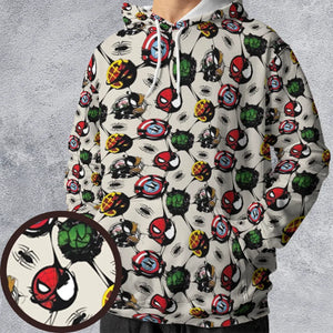 Teenage Mutant Ninja Turtles Pattern All-over Print Hoodie