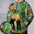 Statler And Waldorf Muppets Tropical All-over Print Hoodie
