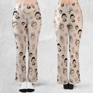 Retro Laughs Hogan's Heroes Flare Leggings