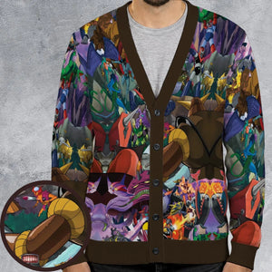 Shogun Warriors Battle Cardigan