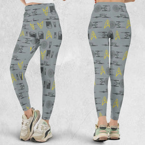 S.T Shipyard Star Trek Legging