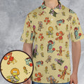 Fraggle Rock Characters AOP Men/Women Polo Shirt
