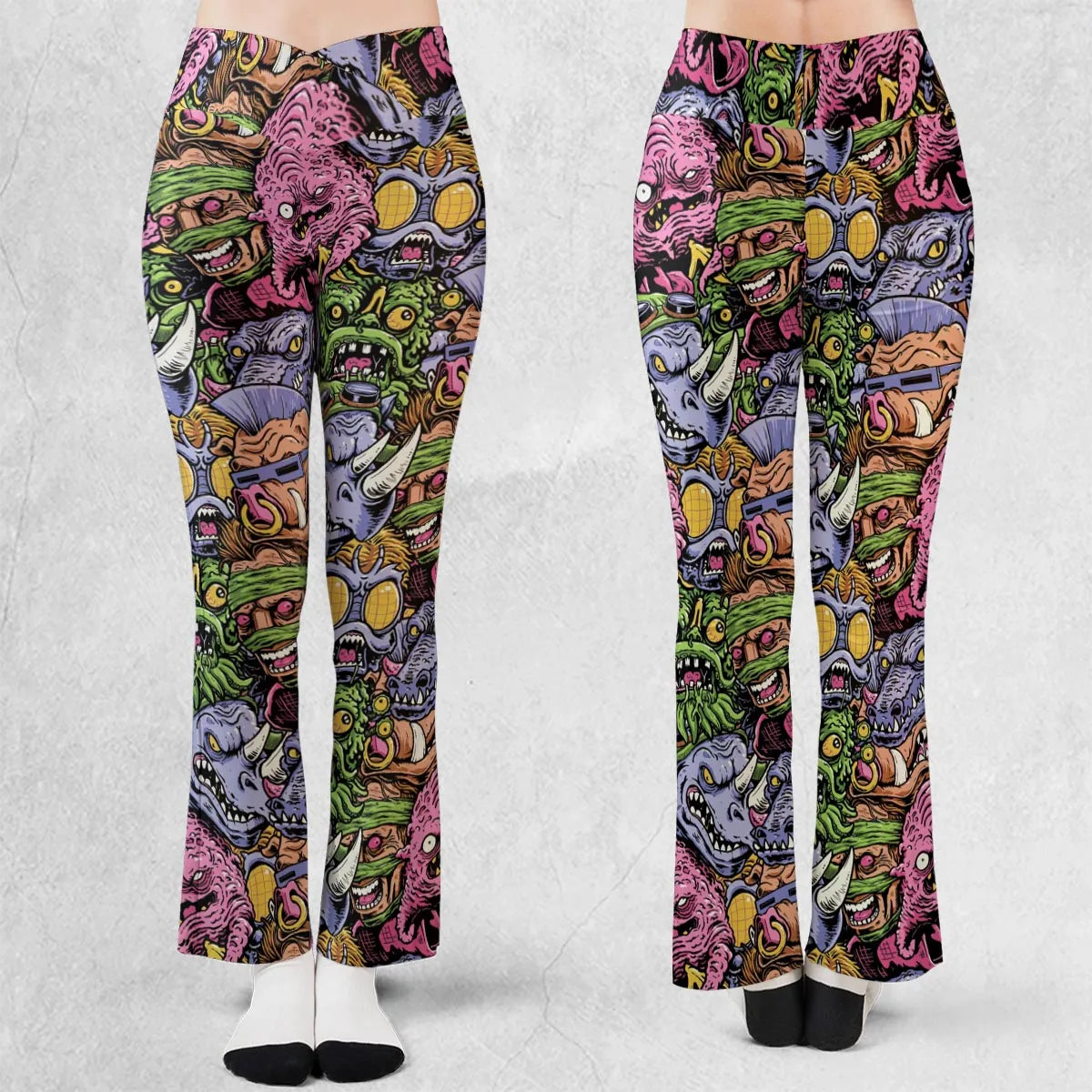Nostalgic Villains Teenage Mutant Ninja Turtles Flare Leggings