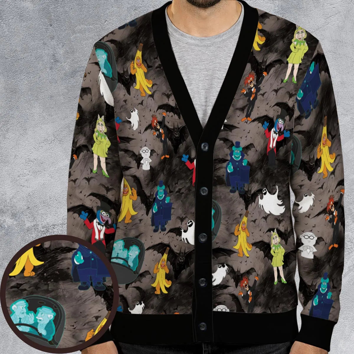 Muppet Haunted Cardigan
