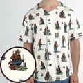 Smokey The Bear Unisex Baseball Jersey