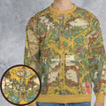 All-over Print Sweatshirt - 2N4C68RW -  - 1