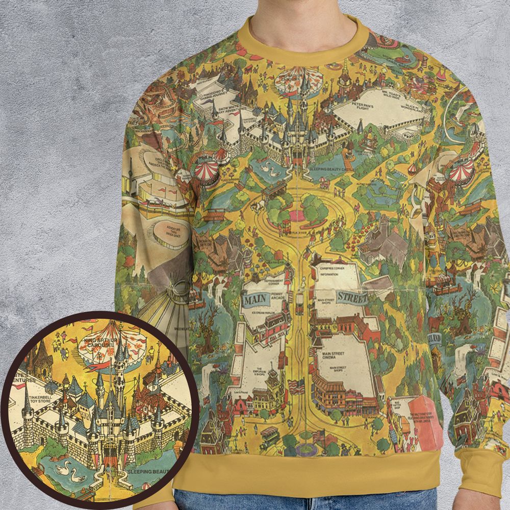 All-over Print Sweatshirt - 2N4C68RW -  - 1
