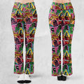 Monsters Pop Collage Universal Monsters Flare Leggings