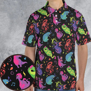 Classic Dragons AOP Men/Women Polo Shirt