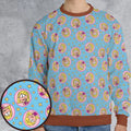 Lizzie Mcguire Badges All-over Print Sweatshirt